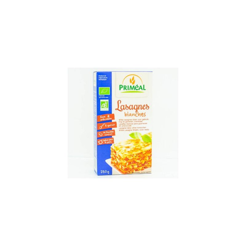 LASAGNES BLANCHES 250 G PRIMEAL