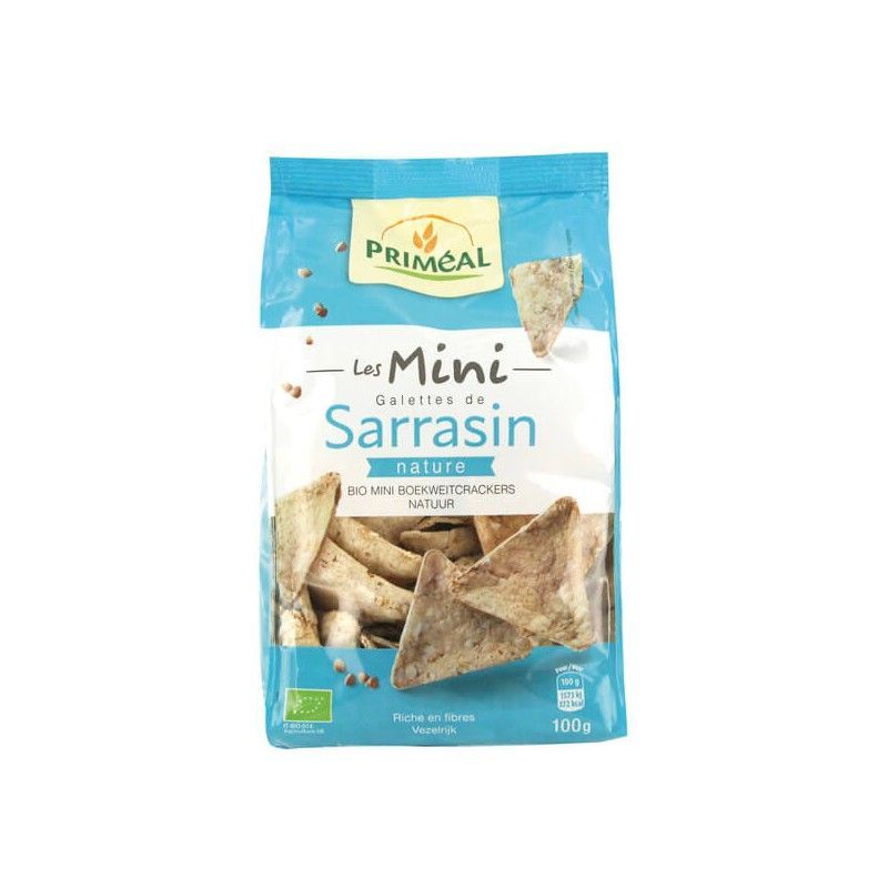 MINI GALETTES DE SARRASIN 100 G PRIMEAL