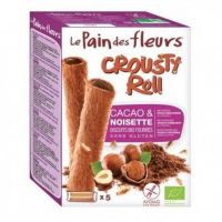 BISSON CROUSTY ROLL CACAO NOISETTE 125G