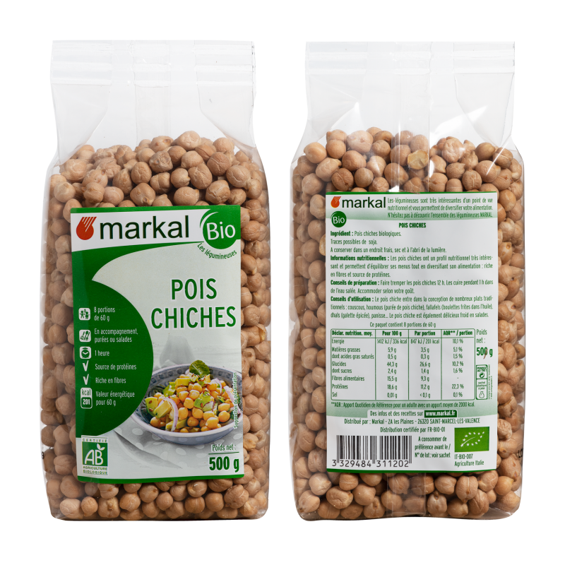 POIS CHICHES 500 G MARKAL