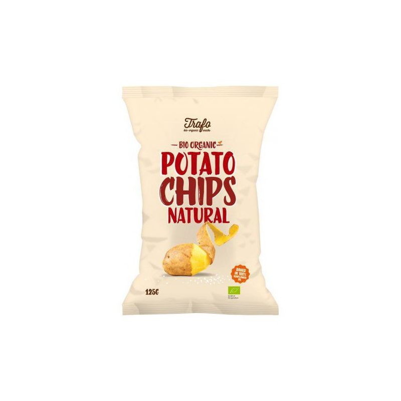 CHIPS SALÉES 125 G TRA'FO