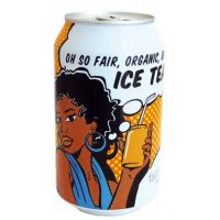 ICE TEA GAZEUX "OXFAM" 33 CL