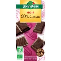 CHOCOLAT NOIR 60% CACAO 100G