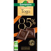CHOCOLAT NOIR TOGO 85% 80G