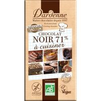 TABLETTE CHOCOLAT NOIR CUISINE 71% 200 G